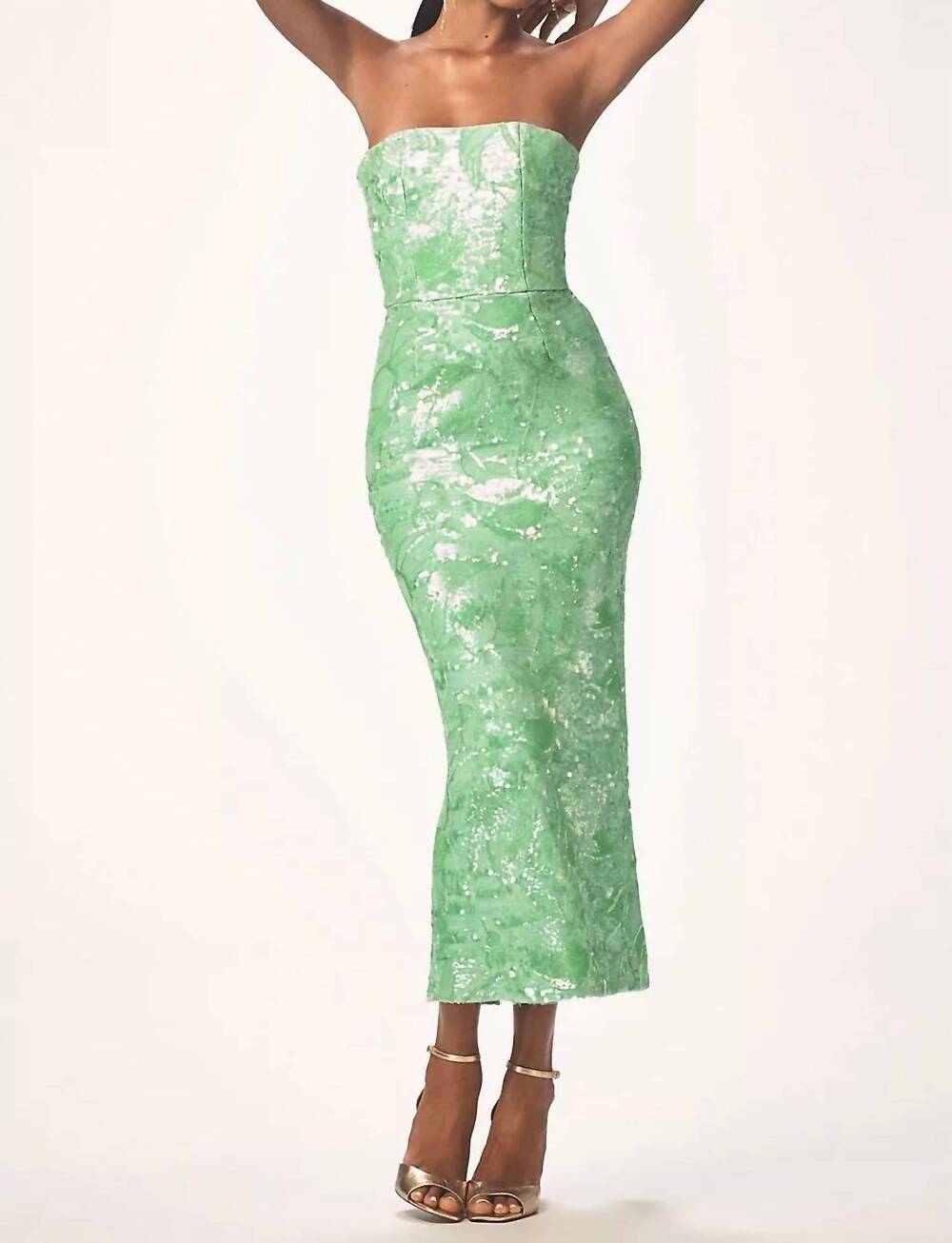 NEW HELSI leslie gown in seafoam